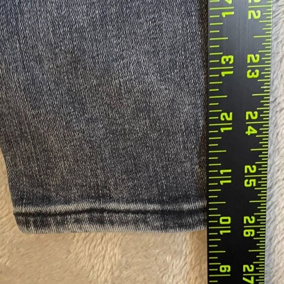 Madewell Woman's Jeans 27 10" High-Rise Skinny Crop Black Denim - Picture 5 of 11